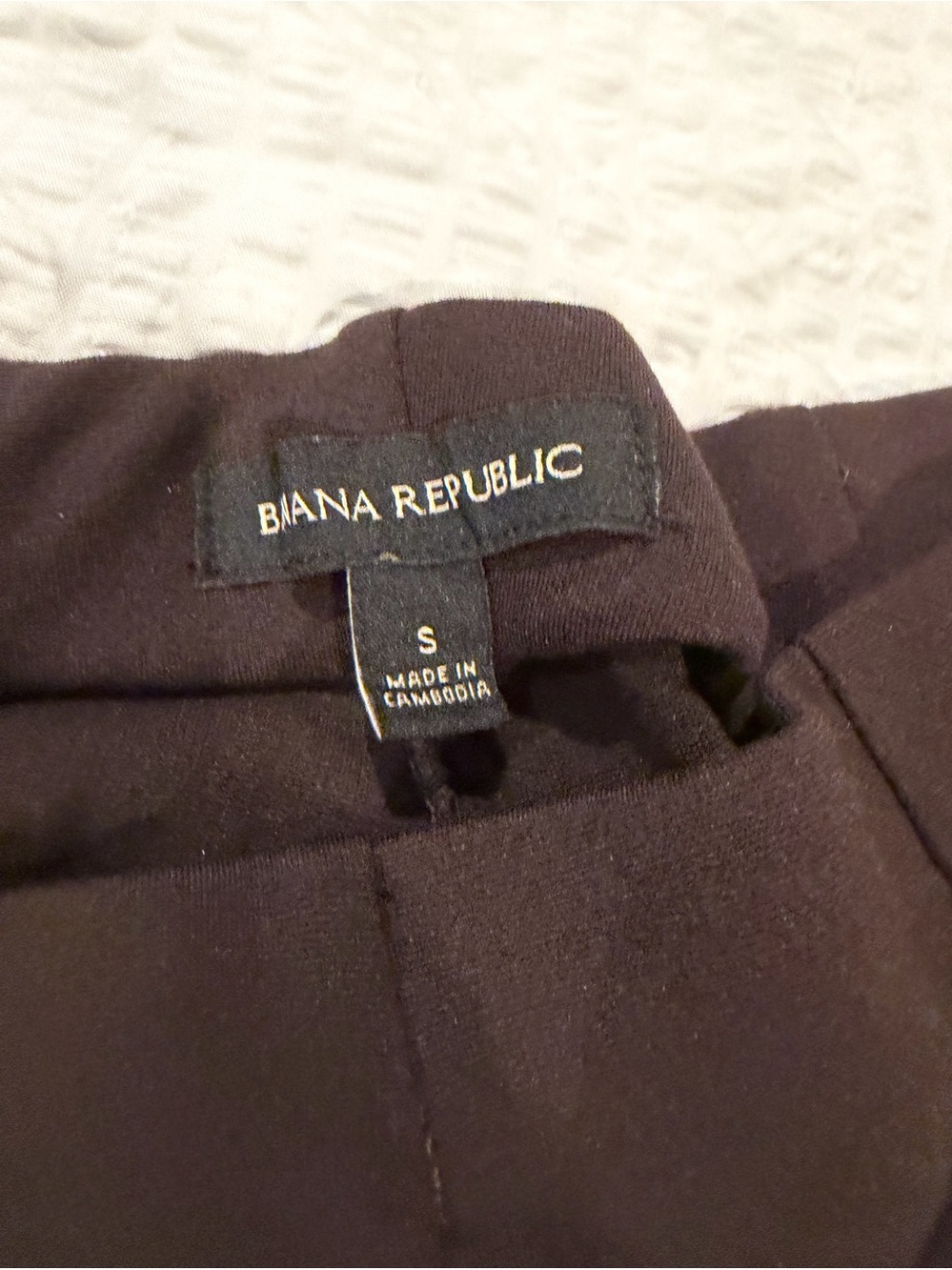Banana Republic Dark Brown Straight Leg Pants